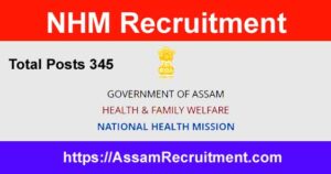 NHM Recruitment 345 Posts 2023 Online Apply Here