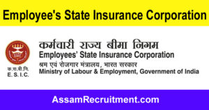 Employee's State Insurance Corporation (ESIC) Recruitment- 2023 - 13 Paramedical Posts